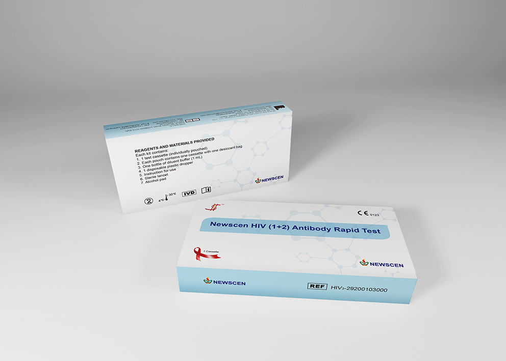 Ambient Storage 3 Line Patented 100% Sensitivity HIV Rapid Test Kit