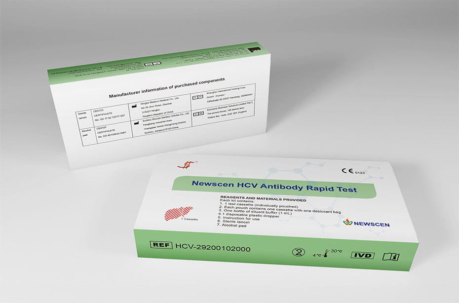 CE Qualitative Detection 35uL Whole Blood Hepatitis Rapid Test Kit