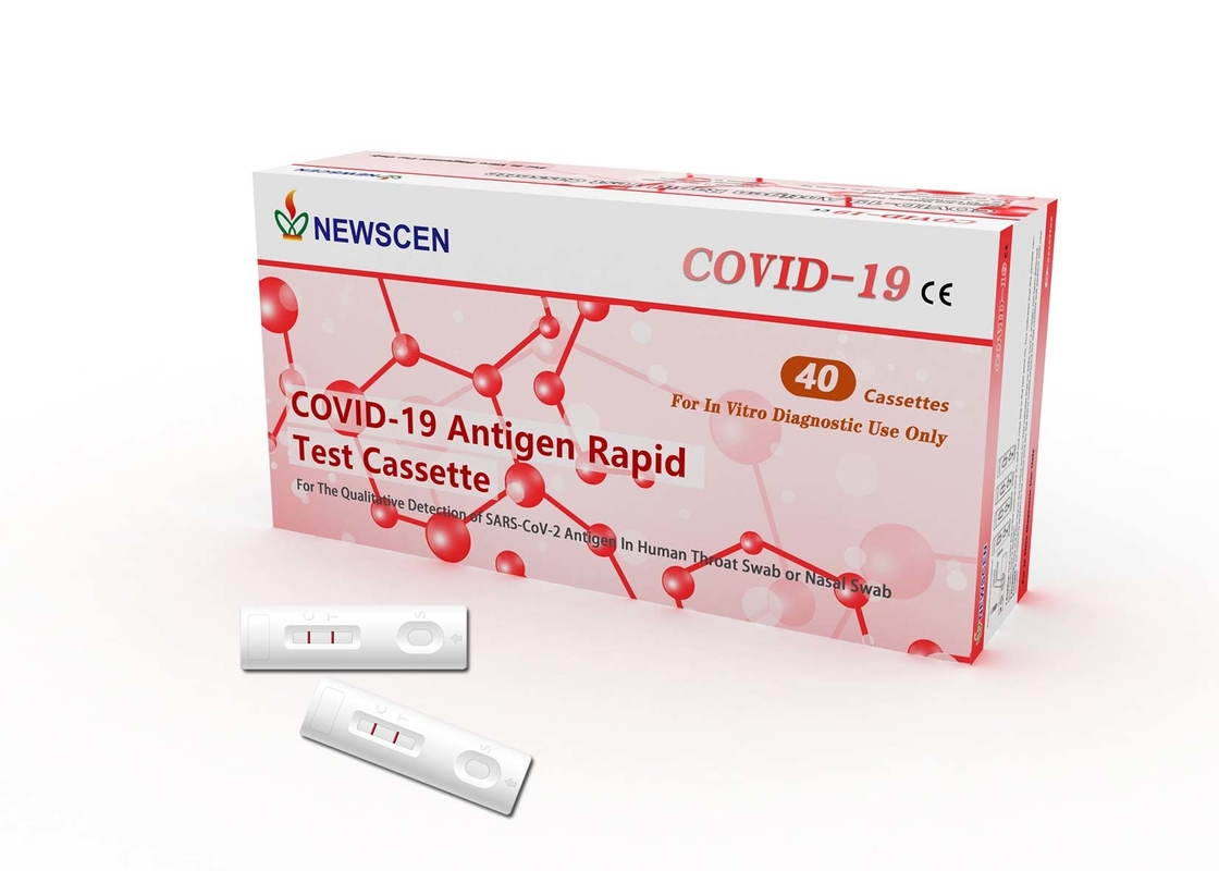 PCR Coronavirus Antigen And Antibody Rapid Test Cassette